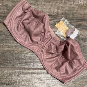 Delimira strapless bra - Brick - 40DD